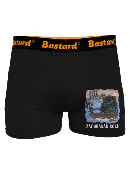 Záchranář roku boxerky Black