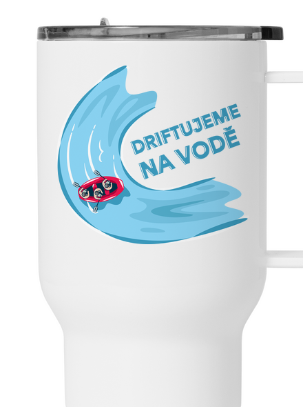 Driftujeme na vodě termohrnek White