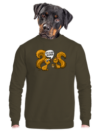 unisex mikina bez kapuce