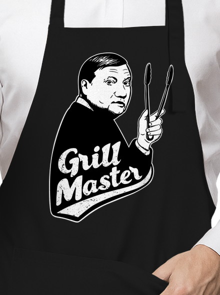 Grill master zástěra Black