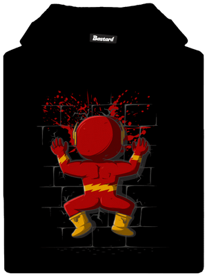 Flash dětská mikina klokanka Black