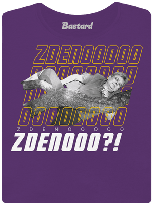 B18: Bába pod kořenem dámské tričko premium Purple