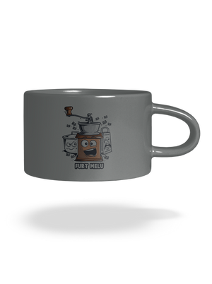 Mlýnek hrnek makronka Grey Macaron