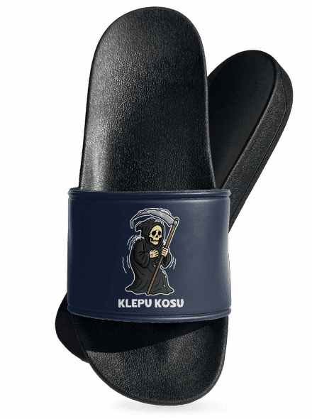 Klepu kosu pantofle Navy