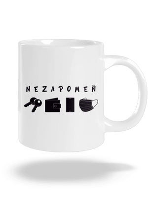 Nezapomeň velký hrnek White