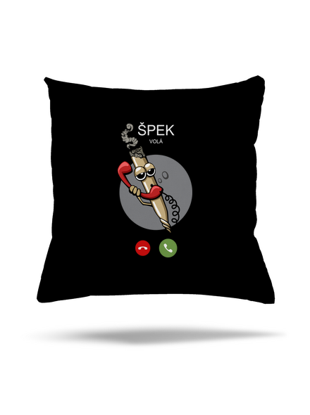 Špek volá polštář Black