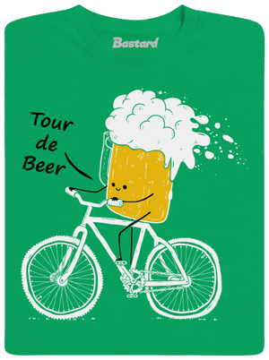 Tour de beer pánské tričko Kelly Green