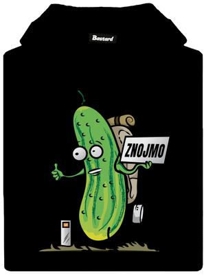 Autostop pánská mikina klokanka Black