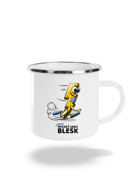 Rychlý jako blesk plecháček White
