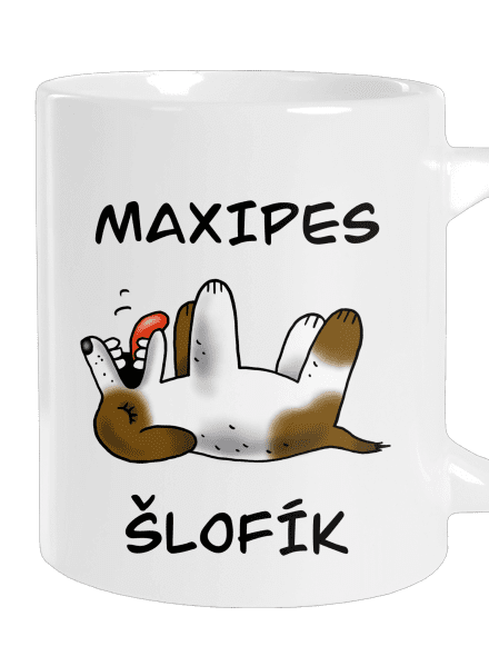 Maxipes Šlofík velký hrnek White