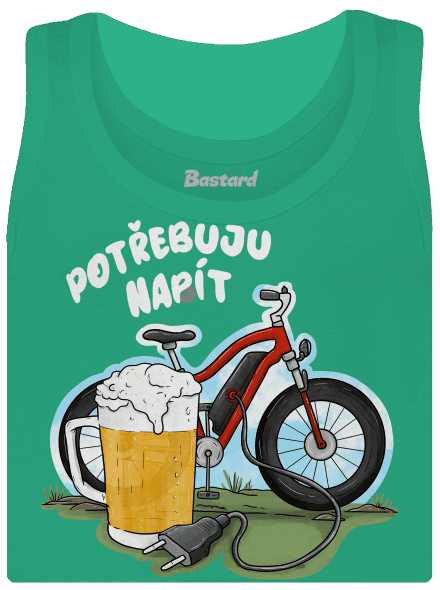Potřebuju napít dámské tílko klasické Mint Mal