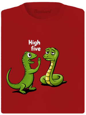 High Five dámské sportovní tričko Red Mal