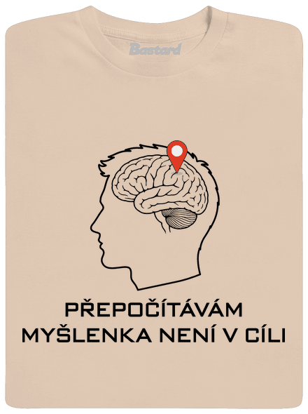 Přepočítávám pánské tričko Sand