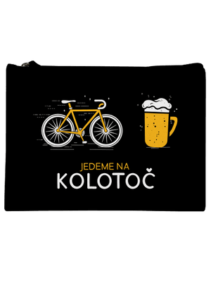 Jedeme na kolotoč taštička Black