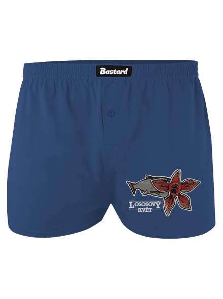 Lososový květ pánské trenky Blue