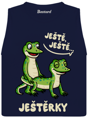 Ještě, ještě dámské tílko volné Navy