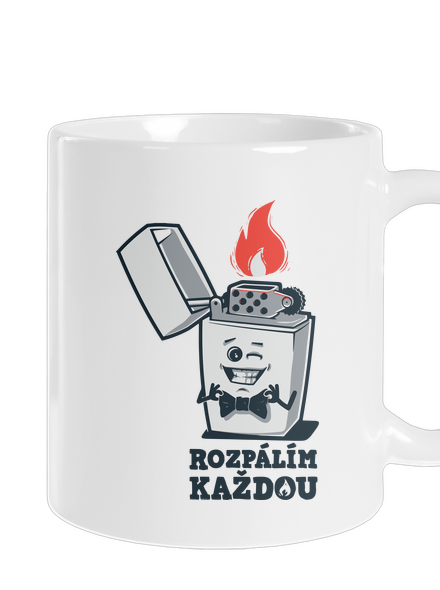 Rozpálím každou klasický hrnek White