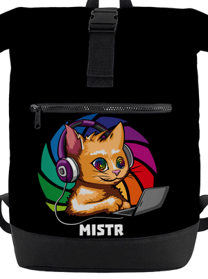 Mistr virtuálního světa batoh Black