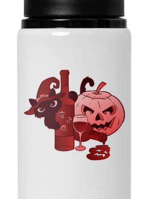 Hello, víno lahev na vodu White