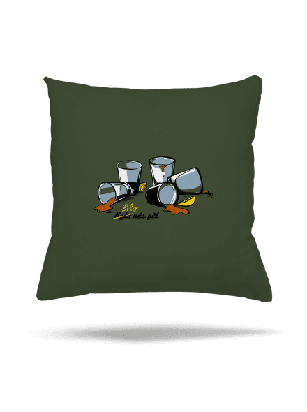 Pilo nás pět polštář Olive Green