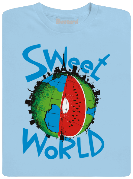 Sweet World dětské tričko Sky Blue