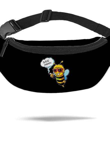 Bee happy ledvinka Black