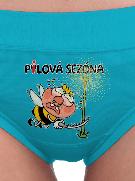 Pylová sezóna dámské kalhotky Turquoise