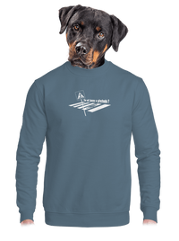 unisex mikina bez kapuce