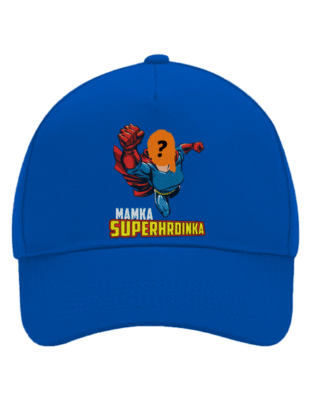 Mamka superhrdinka kšiltovka baseballka Bright Royal