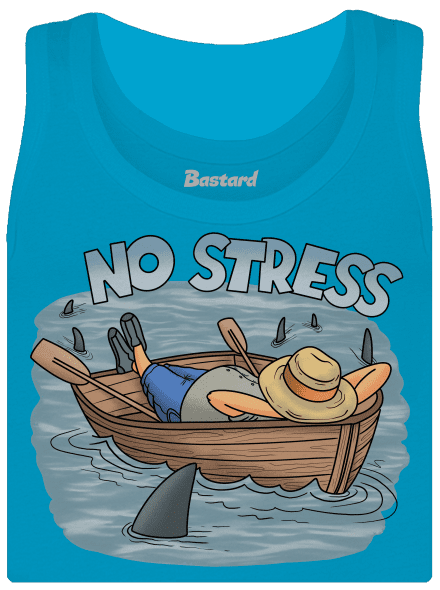No stress dámské tílko klasické Blue Atol