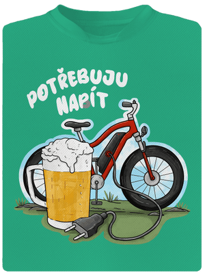 Potřebuju napít pánské sportovní tričko Mint Mal