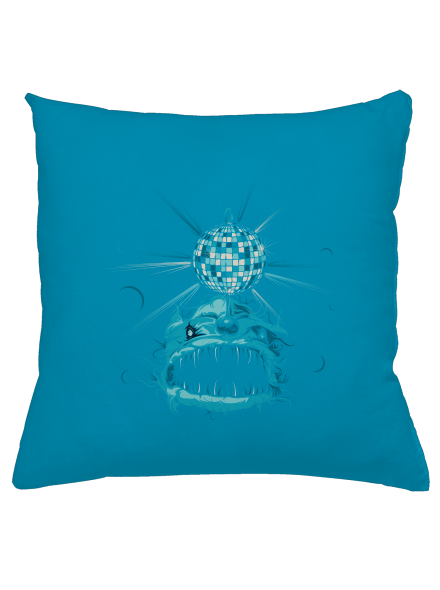Mořský discoďas polštář Blue Turquoise
