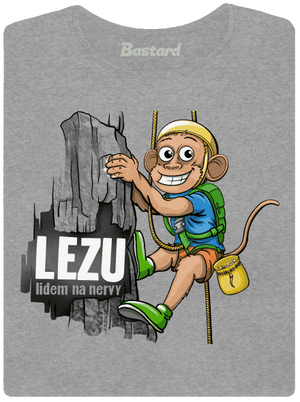 Lezu na nervy dámské tričko Dark Gray Melange