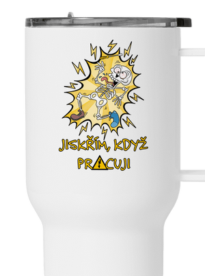 Jiskřím termohrnek White