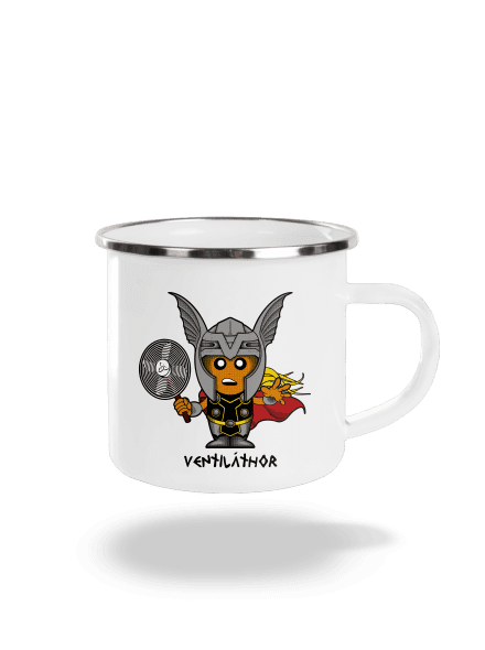 Ventiláthor plecháček White