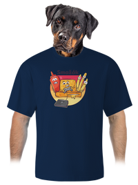 unisex tričko oversized