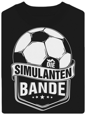 Simulanten bande unisex mikina bez kapuce Black