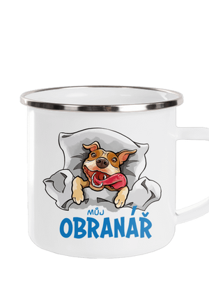 Můj obranář plecháček White