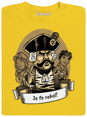 B14: S čerty nejsou žerty pánské tričko Gold