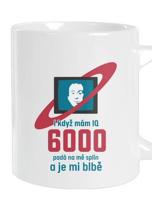 IQ 6000 velký hrnek White