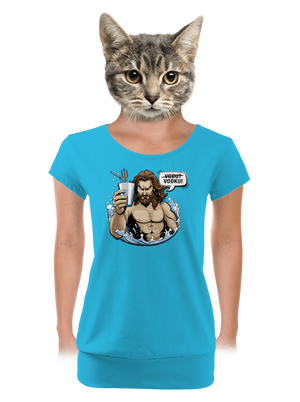 dámské tričko s lemem