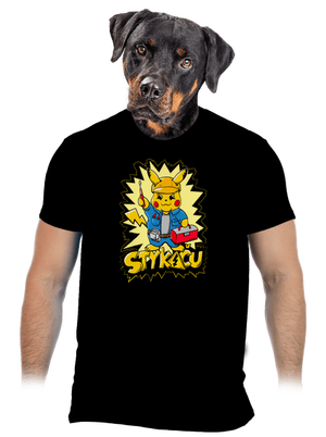 Stykaču pánské tričko Black