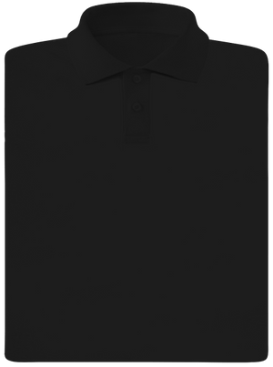 Bez potisku pánská polokošile Black