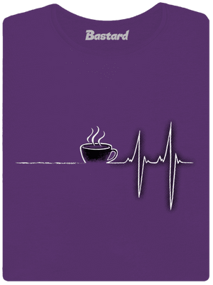 Coffee help dámské tričko premium Purple