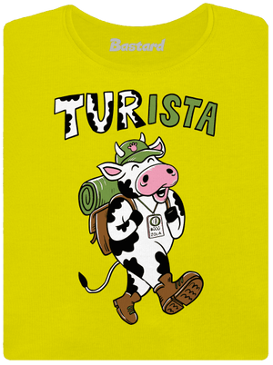 Tur na cestách dámské tričko premium Lemon