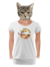 dámské tričko s lemem