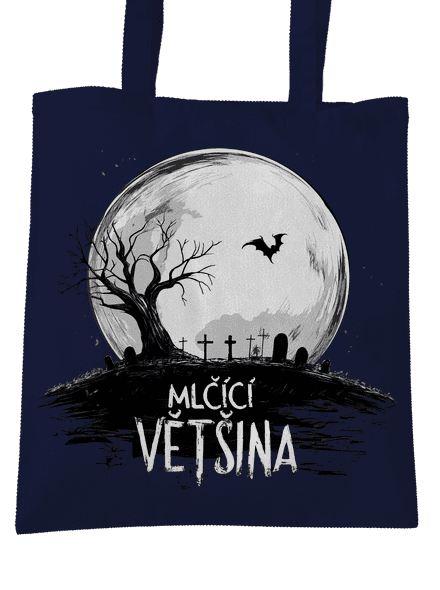 Mlčící většina taška French Navy