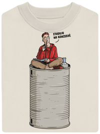 unisex mikina bez kapuce