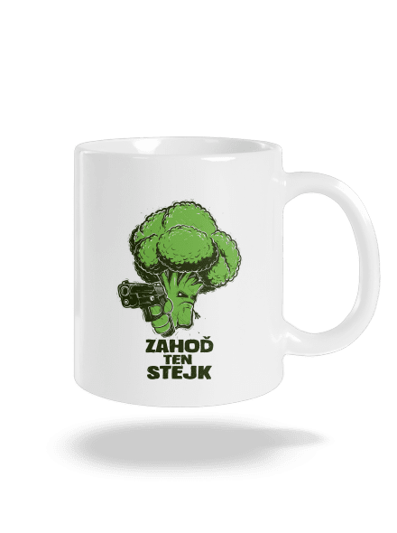 Zahoď ten stejk klasický hrnek White