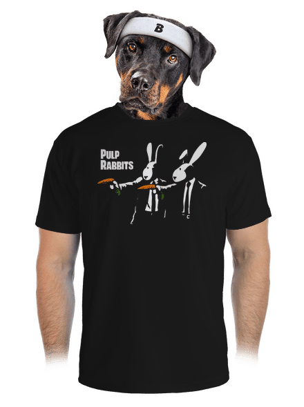 Historky z klobouku pánské sportovní tričko Black